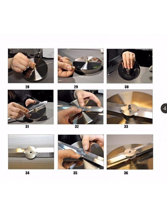 3D DIY Duvar Saati No.05