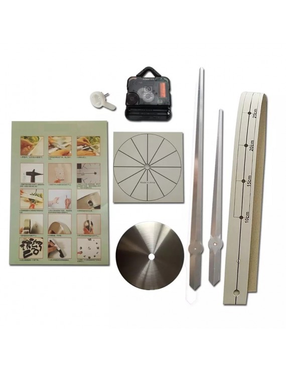 3D DIY Duvar Saati No.05