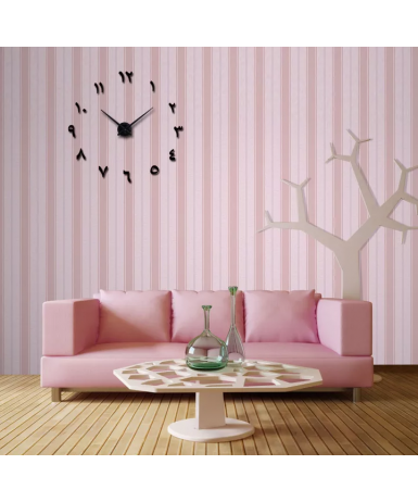 3D DIY Duvar Saati No.10