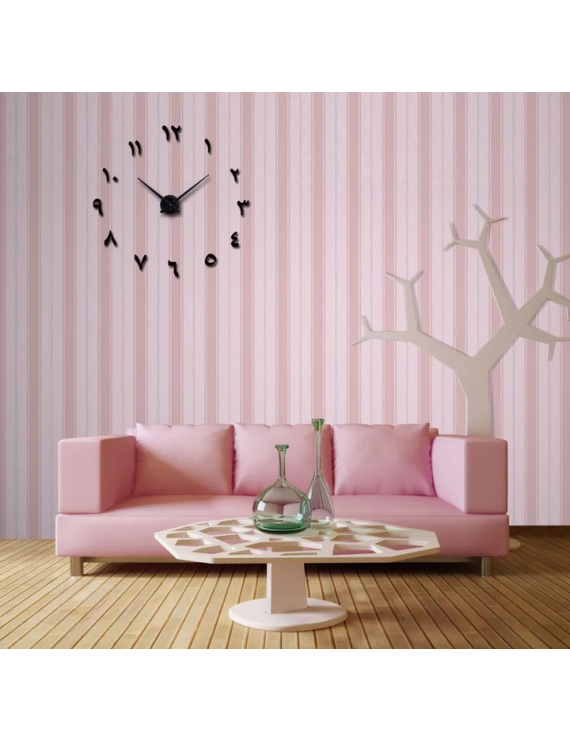 3D DIY Duvar Saati No.10