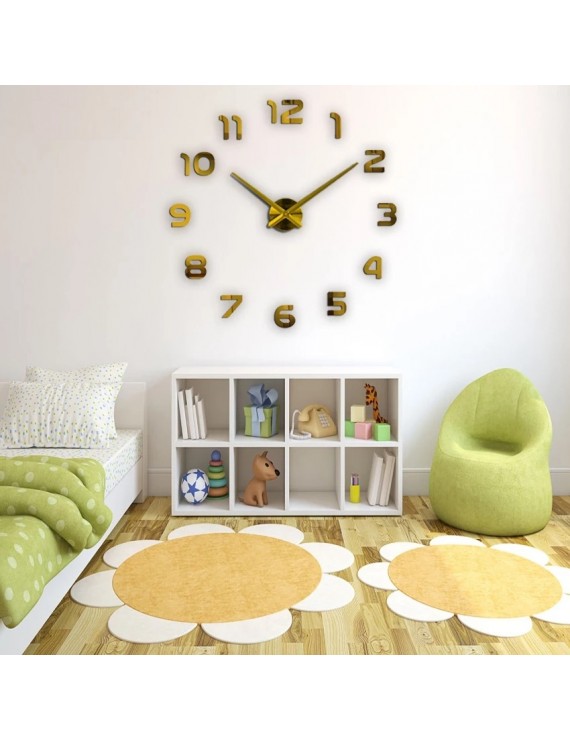 3D DIY Duvar Saati No.18